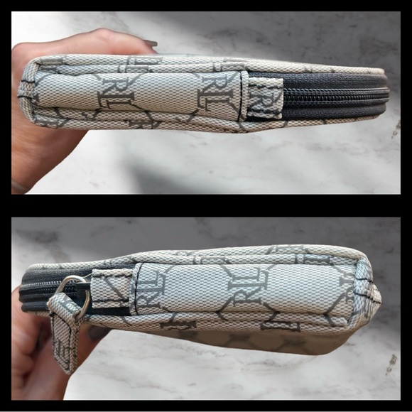 Ralph Lauren VINTAGE Monogram Cosmetic Bag - Picture 3 of 7